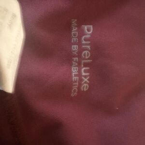 Fabletics Leggings in Deep Burgundy